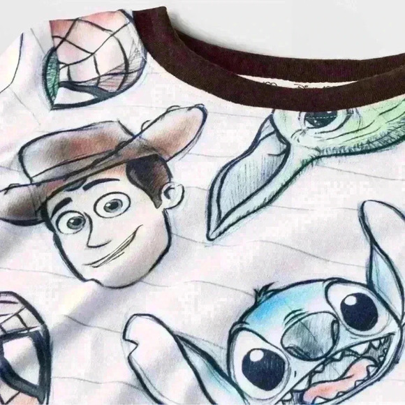 Men's Disney 100 Sleep Pajama Set 2-pc - Picture 3 of 6